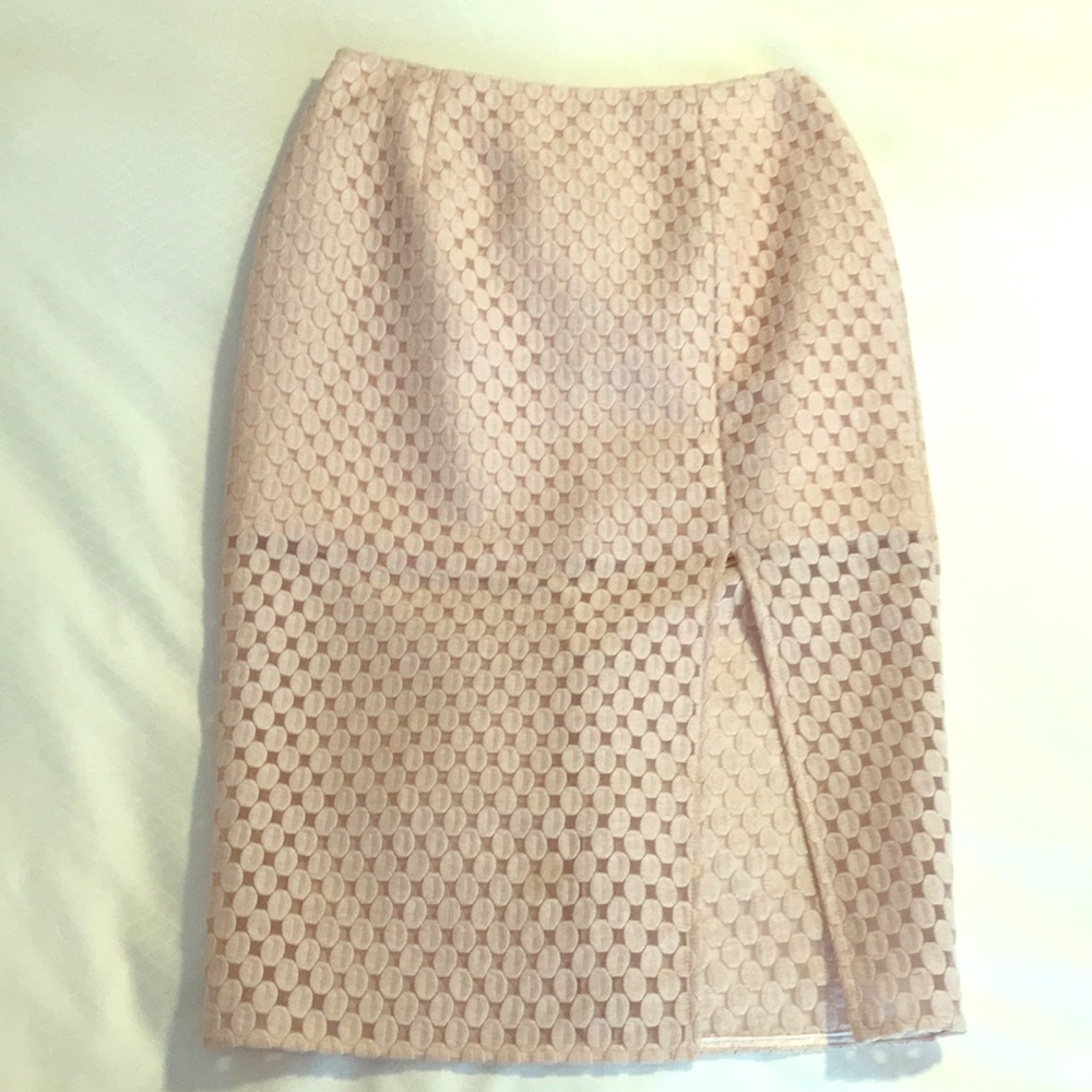 Pink Intermix Pencil Skirt